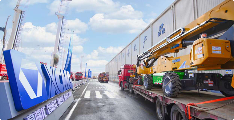 PA集团|中国官网
高空作业平台2024年度开门红批量发车